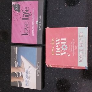 Three Joyce Meyer Audio CD Sets